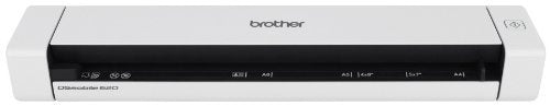Brother Mobile Color Page Scanner, DS-620, Fast Scanning Speeds, Compact and Lightweight, Compatible with BR-Receipts, Black - style: New Model: DS620