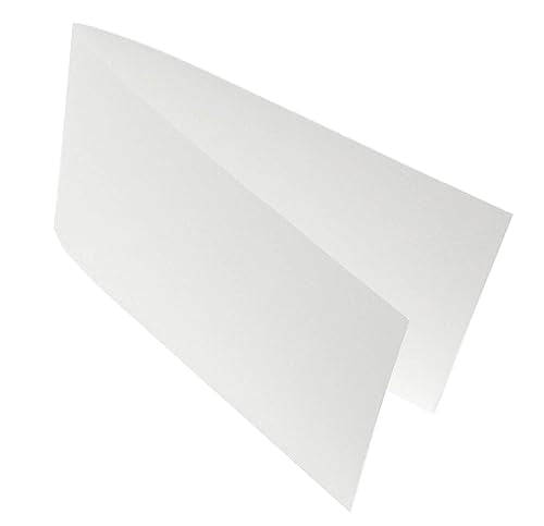 Laminating Carriers 9-1/4" x 12-3/8" Letter Size, Pack of 5 | 10 Point Card Stock, Folded, 235mm x 314mm x 250 Microns Thick, Silicone Coated Inside