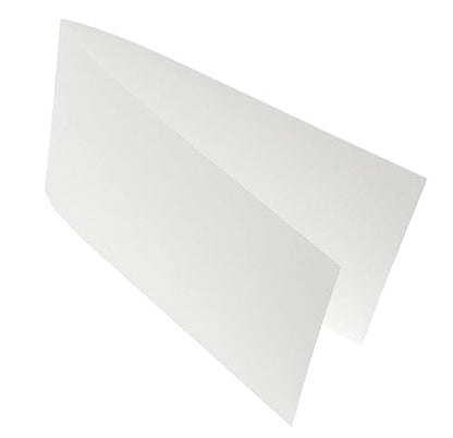 Laminating Carriers 9-1/4" x 12-3/8" Letter Size, Pack of 5 | 10 Point Card Stock, Folded, 235mm x 314mm x 250 Microns Thick, Silicone Coated Inside