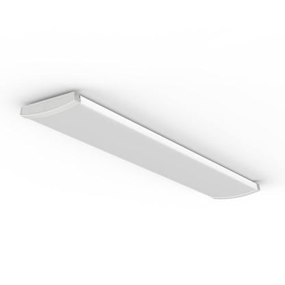 Lithonia Lighting 4' Wraparound LED Shop Light, Adj Brightness, 3-in-1 CCT - size: Medium, style: Curved