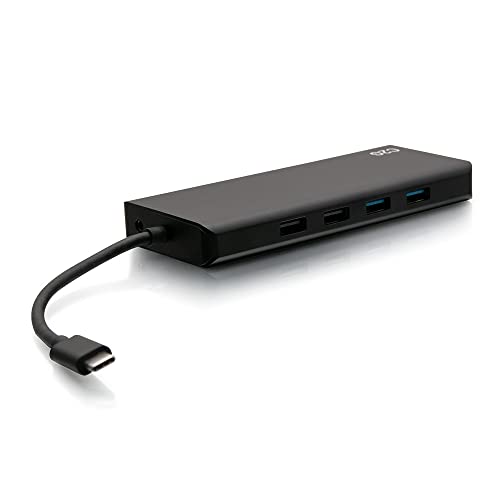 USB-C 9-in-1 Dual Display Docking Station with HDMI, Ethernet, USB, 3.5mm Audio and Power Delivery up to 60W - 4K 30Hz (TAA Compliant) - TAA Compliant