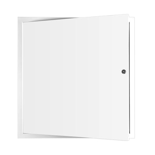 12" x 12" Metal Access Panel, 1MM Thickened Access Panel for Drywall, Aluminum Access Panel for Walls and Ceilings, Rust-Resistant and Easy-to-Install Drywall Access Panel - size: 12in*12in