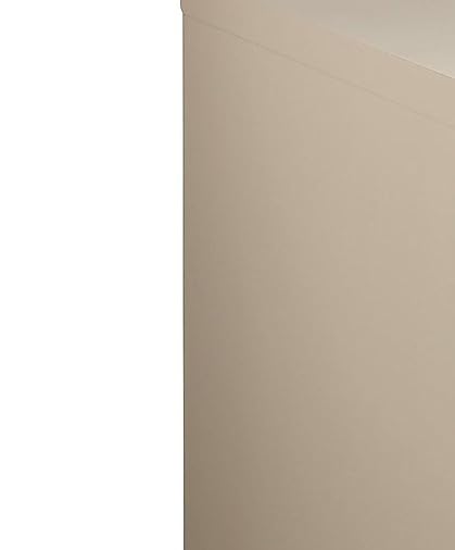 Staples Mobile Pedestal File Cabinet with Wheels, 3-Drawer, Putty - color: Putty, size: 1 Pack, style: 20'' Depth