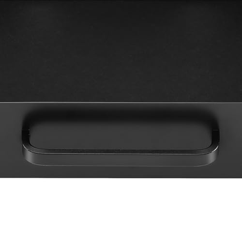 VEVOR Under Desk Drawer Slide Out, 13 inch Attachable Desk Drawer for Sit Stand Workstation, Hidden Under Counter Drawers for office Home, Black - size: 13inch