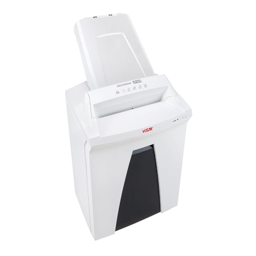 HSM SECURIO AF300 Cross-cut Shredder with automatic paper feed; shreds up to 300 automatically/19 manually; 9 gallon capacity - size: 300 sheet, style: cross cut