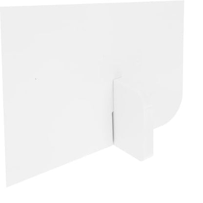 Partition Board for Dining Rooms Isolation Edges Break-Resistant Design for Health Safety - size: 40x40x2cm