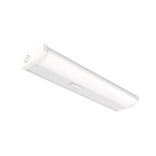 Juno UCES 12 Inch LED Under Cabinet Lighting, LED Kitchen Cabinet Light Fixture Hardwired, Dimmable, Damp Rated, Selectable Soft, Warm, Neutral, Cool, Daylight White Light (UCES 12IN SWW5 90CRI WH M6) - size: 12-Inch