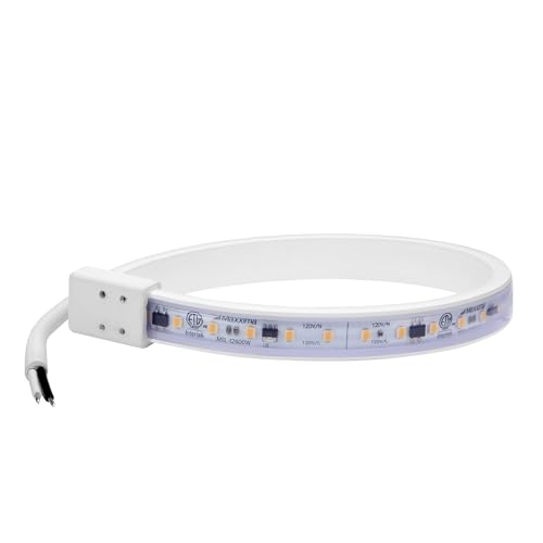 Maxxima 12 in. Hardwired LED Under Cabinet Strip Light, 460 Lumens, 3000K - size: 12 Inch