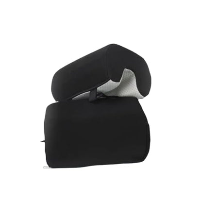 Armrest Cushion for Office Chairs - Soft Elbow Support Pad with Non-Slip Bottom, Fits Most Chairs 2-Piece (Black) - color: Black