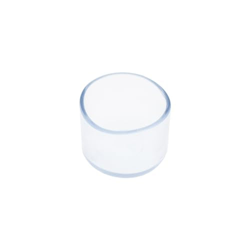 Round Chair Leg Caps,PVC Furniture Feet Covers,TTZEZE Transparent Round Floor Protectors,Clear Table Feet Covers Preventing Plastic Chair Leg Covers Scratches and Noise 30mm/1.18'', 12 - size: 1.18 inches
