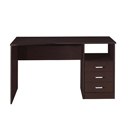 Techni Mobili 51 Inch Classic Computer Desk w/Drawers & Storage, Wenge - color: Wenge
