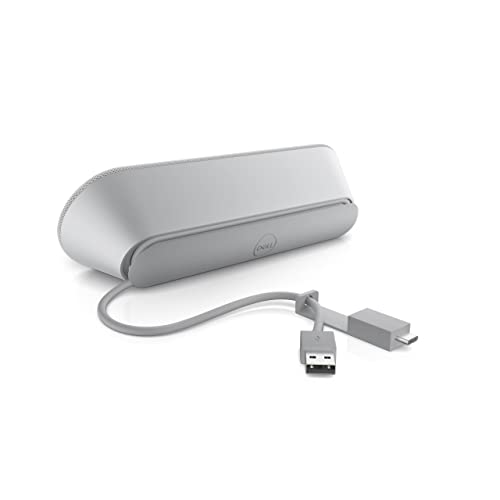 Dell SP3022 Speakerphone, USB-A, USB-C, Silver - style: SP3022