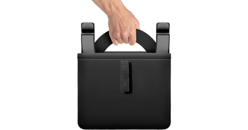 Twelve South Curve Flex | Ergonomic Height & Angle Adjustable Aluminum Laptop/MacBook Stand/Riser, fits 10"-17" - color: Matte Black