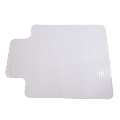 48 Inch Office Chair Mat for Carpet,Clear PVC Floor Protector with Lip 2pcs - size: 2PCS