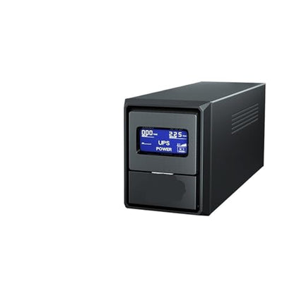 Online UPS Uninterruptible Power Supply 900W, Built-in Battery with LCD Display, 4-6ms Transfer for Home Office