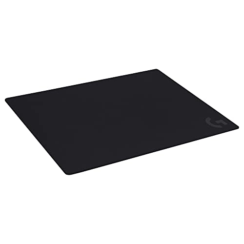 Logitech G640 Large Cloth Gaming Mouse Pad (600x460x3) - Black - size: L, style: Cloth