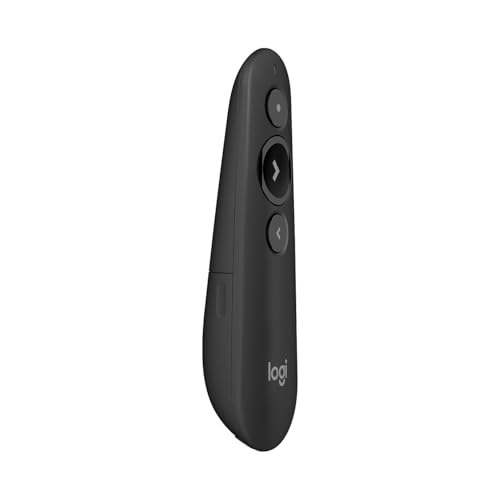 Logitech R500 Laser Presentation Remote Wireless Presenter, W126636324 (Remote Wireless Presenter Bluetooth/RF Graphite Logitech R500 Laser Presentation Remote, Bluetooth/RF,)