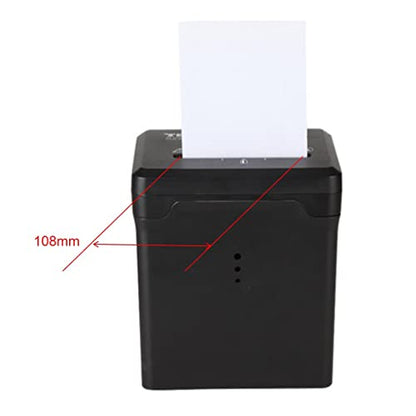 Mini Multifunctional Desktop Paper Card Shredder Small Personal Electric Portable Waste Office