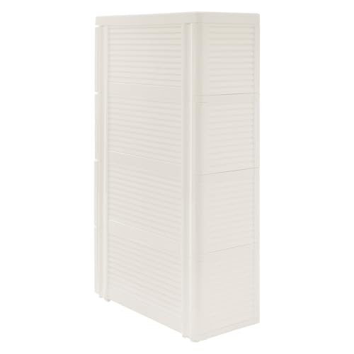 4 Drawers Narrow Storage Cabinet, 4 Tiers Slim Bathroom Storage Cabinet, 16.5" L X 7.5" W X 28.9" H Slim Rolling Cart for Living Room, Kitchen, Bathroom, Office - size: 4 Tiers