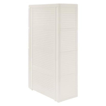 4 Drawers Narrow Storage Cabinet, 4 Tiers Slim Bathroom Storage Cabinet, 16.5" L X 7.5" W X 28.9" H Slim Rolling Cart for Living Room, Kitchen, Bathroom, Office - size: 4 Tiers