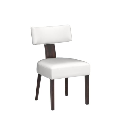Mid Century Modern Dining Chairs, Farmhouse Velvet Upholstered Accent Chair Curved Backrest Kitchen Chairs Set of 2, with Hardwood Frame, Cream, Velvet-beige - color: Cream Curved