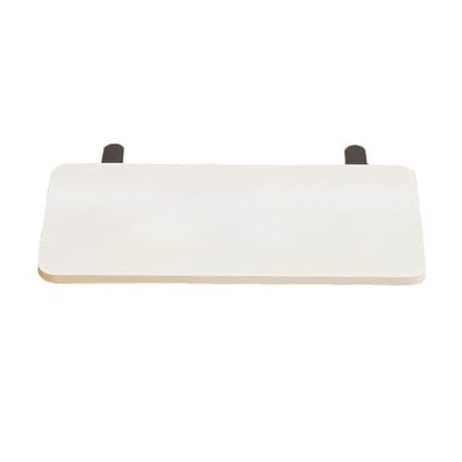 Desk Extender Tray, Punch-Free Clamp on 90° Foldable Keyboard Drawer Tray, Table Mount Armrest Shelf, Computer Elbow Arm Support (White, 19.7"*9.8"*0.5"/50cm*25cm*1.2cm) - color: White, size: 19.7"*9.8"*0.5"/50cm*25cm*1.2cm