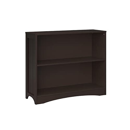 RiverRidge Horizontal Bookcase, Espresso - color: Espresso