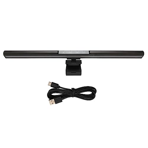 Computer Monitor Lamp MK520, Wireless LED Screen Light Bar with 5 - Color Temperature Adjustment, Asymmetric Eye Protection Design, Type - C Powered, for Desktop, Laptop & All - in