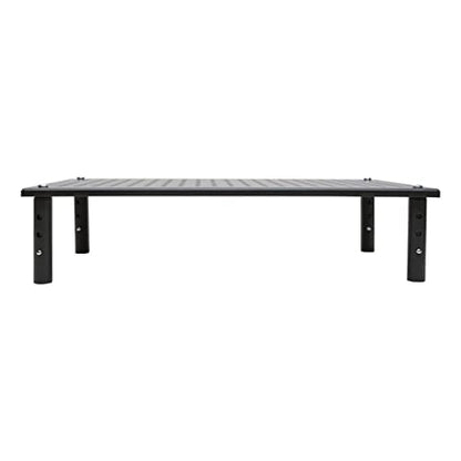 Tripp Lite Computer Monitor Stand, Adjustable Height, 18 x 11 in., Metal, Black (MR1812M) - style: 18 x 11 in