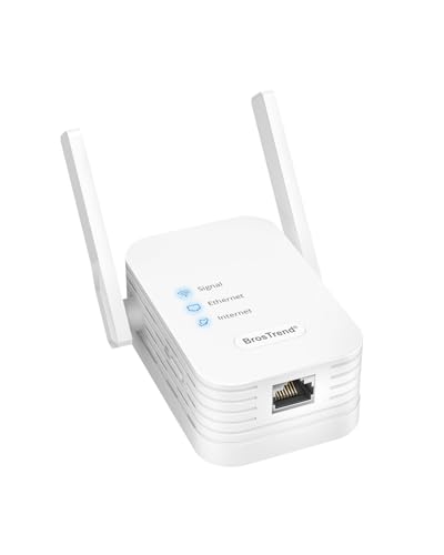 BrosTrend N300 WiFi to Ethernet Adapter Supports Turning Off Extender WiFi