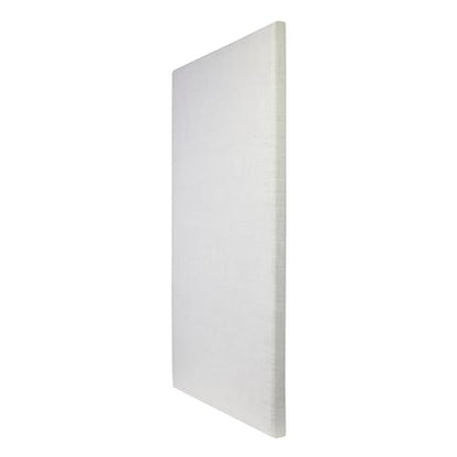 ATS Acoustics Sound Absorbing Acoustic Panel 24" x 48" x 2" Beveled Edge (Ivory) - color: Ivory