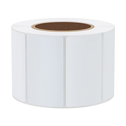 Hybsk 2.25x1.25 inch Direct Thermal Labels for Barcodes, Address, Compatible with Rollo Label Printer & Zebra Desktop Printers (2.25"x1.25",2 Rolls White) - color: 2 Rolls White, size: 2.25"x1.25"