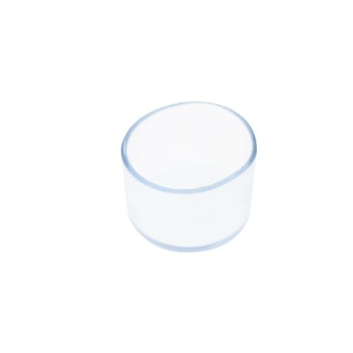 Round Chair Leg Caps,PVC Furniture Feet Covers,TTZEZE Transparent Round Floor Protectors,Clear Table Feet Covers Preventing Plastic Chair Leg Covers Scratches and Noise 35mm/1.38'', 12 - size: 1.38 inches