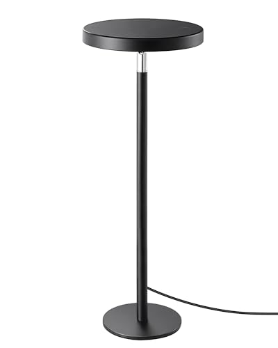 EDISHINE LED Table Lamp, Desk Lamp with 2 Adjustable Height, High CRI 90+ - color: Black