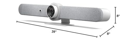Logitech Rally Bar All-in-One Video Conferencing, White