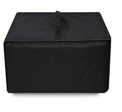 Heavy Duty Antistatic Waterproof Nylon Fabric Printer Dust Cover sleeve,Compatiable with HP Color LaserJet Pro M283fdw/MFP 3301fdw/MFP 4301fdw/4301fdn Wireless All-in-One Laser Printer (Black) - color: Black
