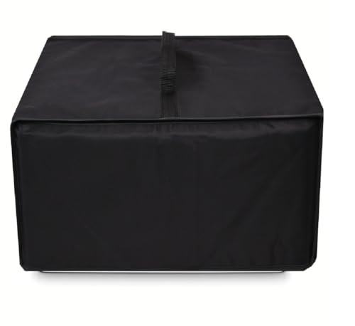 Heavy Duty Antistatic Waterproof Nylon Fabric Printer Dust Cover sleeve,Compatiable with HP Color LaserJet Pro M283fdw/MFP 3301fdw/MFP 4301fdw/4301fdn Wireless All-in-One Laser Printer (Black) - color: Black