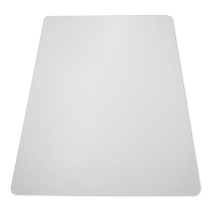 Amazon Basics Office Chair Mat for Hard Floors, Clear, Smooth Surface, Protects Hard Floors, 46" x 60" - size: 46" x 60"