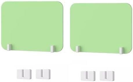 Desk - 2-Pack Divider, Noise and Visual Disturbance Reduction, Green Partition Wall (50x40CM) Perfect for Home Office Workspaces - color: Grün, size: 50X40CM