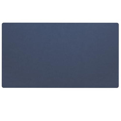 Nekmit Leather Desk Blotter Pad 36 x 20 Inches, Flat, Non-Slip, Waterproof, Blue - color: Blue, size: 36" x 20"