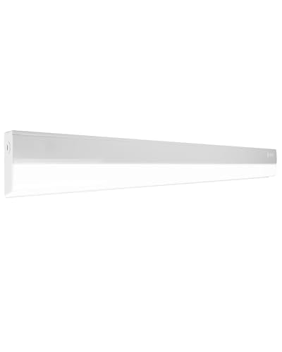 33” LED Direct Wire Under Cabinet Light - Undercounter LED Lights for Kitchen - Selectable CCT 2700K-5000K, 952-1008 Lumens, 14W - UCB Series Hardwired Under Cabinet Lighting by NICOR Lighting - size: 33, style: No Switch
