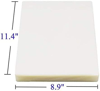 Immuson Thermal Laminating Pouches 8.9 x 11.4, 5 Mil Thickness, Crystal Clear Finish, 500 Pack - size: 5 mil 500 packs