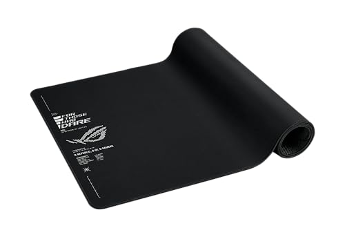ASUS ROG Sheath II XXL Gaming Mouse Pad – 35.4” x 15.7”, Advanced Cooling Fabric, 1.5X Smoother Textile-Weave Surface, Flat-Stitched Durable Edges, Non-Slip Base - Black - color: Black, size: 35.4L x 15.7W inches