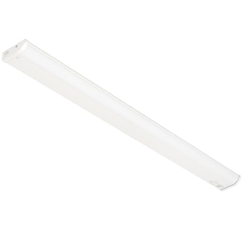 Inlight 40-Inch LED Under Cabinet Light, 5-CCT Selectable, Dimmable, White | 5 white-light settings from soft white (2700K) to daylight (5000K). ETL Listed. Model: IN-0208-5-WH - size: 40 inch