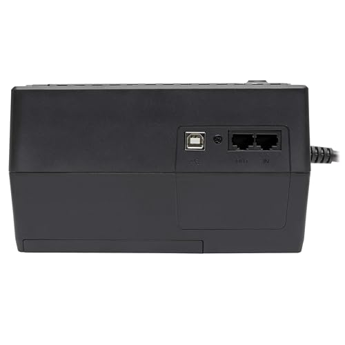 Eaton Tripp Lite Series INTERNET550U Small UPS Battery Backup & Surge Protector, 550VA / 300W, 10 Outlets, Computer Uninterruptible Power Supply Units for PC, 3-Year Warranty & $100,000 Insurance - style: 550VA