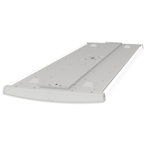 Lithonia Lighting 4' Wraparound LED Shop Light, Adj Brightness, 3-in-1 CCT - size: Wide, style: Curved
