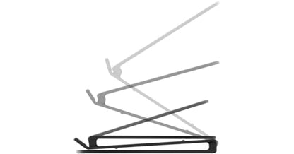 Twelve South Curve Flex | Ergonomic Height & Angle Adjustable Aluminum Laptop/MacBook Stand/Riser, fits 10"-17" - color: Matte Black