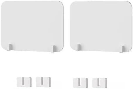 Desk 2-Pack, Noise & Visual Disturbance Reduction, Partition Wall for Home Office, White, 40x40cm, Divider Enhanced Focus Productivity - color: Bianco, size: 40X40CM