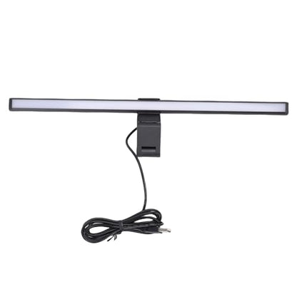 Fabater Monitor Light Bar, 245LM Dual Sided LED Desk Lamp with 3 Color Temperatures 3000K 4000K Care Dimmable Brightness, Desk Light with Clamp for Computer Screen USB Powered