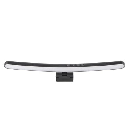 Computer Monitor Lamp MK520, Wireless USB - C Monitor Light Bar with Asymmetric Optical Design, 7 Color RGB Backlight & Touch Dimming for Curved 15-22 Inch Screens